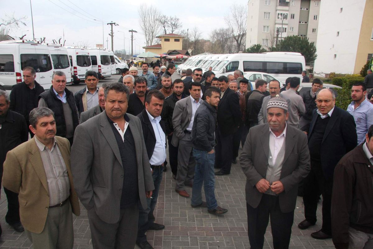 Mudanyalı Minibüsçülerin Peron İsyanı