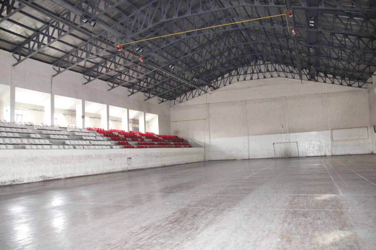 Spor Salonu Yenileniyor