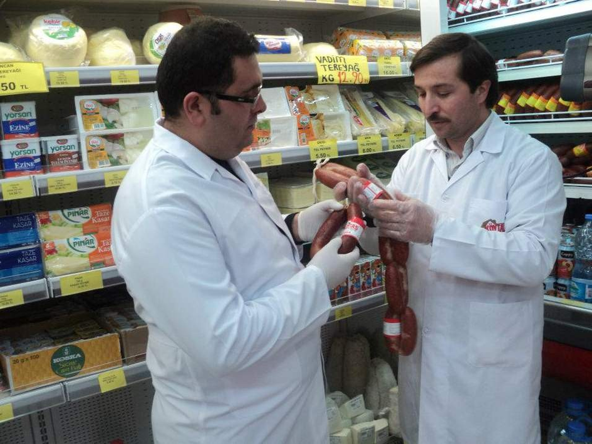 Sungurlu\'da Kasap ve Et Reyonları Denetlendi