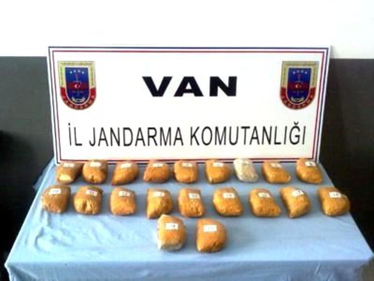 Van\'da 184 Kilo 566 Gram Eroin Ele Geçirildi