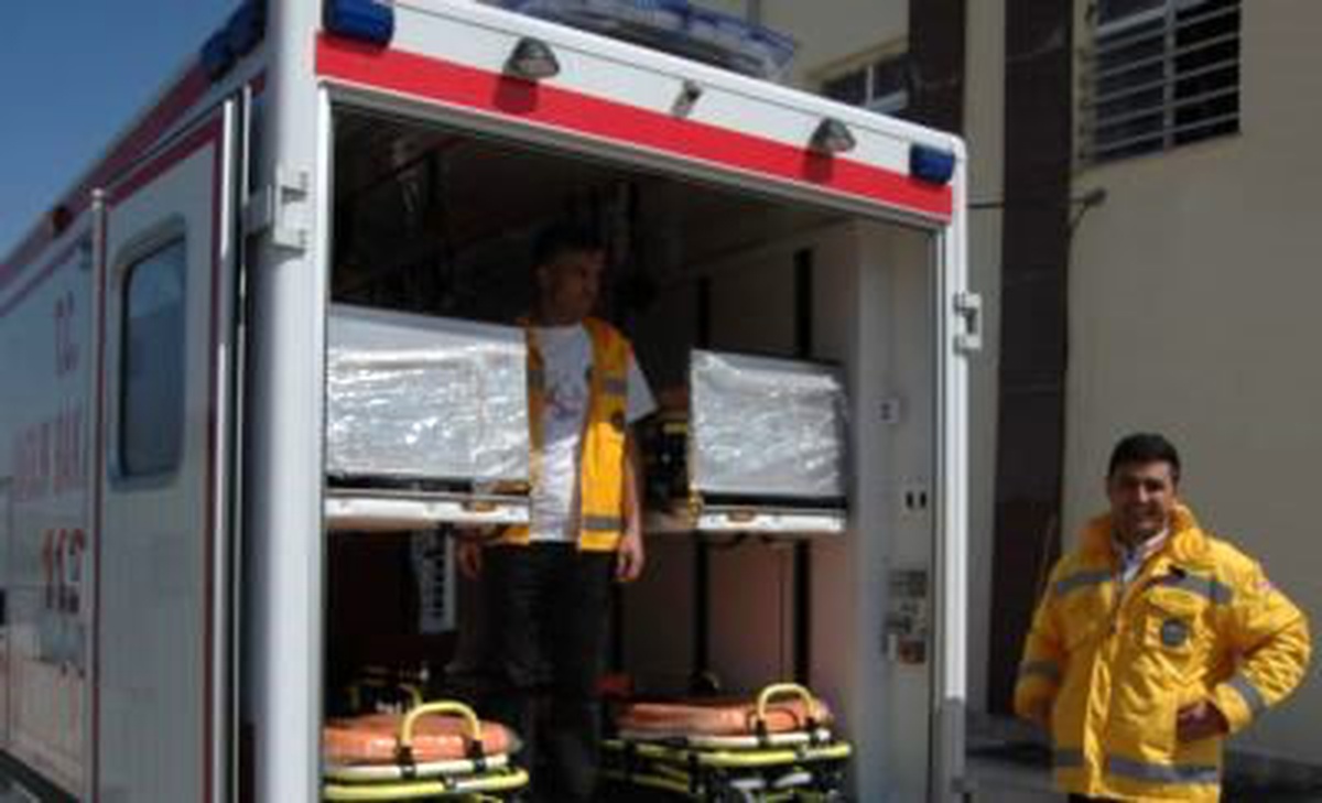 4 Hasta Taşıyan Ambulans Malatya\'ya Gönderildi