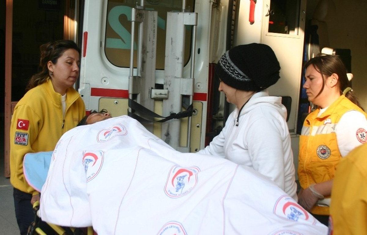 Ayağı Sabanın Altında Kaldı, Metrelerce Sürüklendi