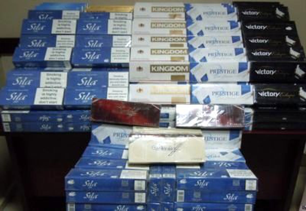 Burdur\'da Bin 500 Paket Kaçak Sigara Ele Geçirildi