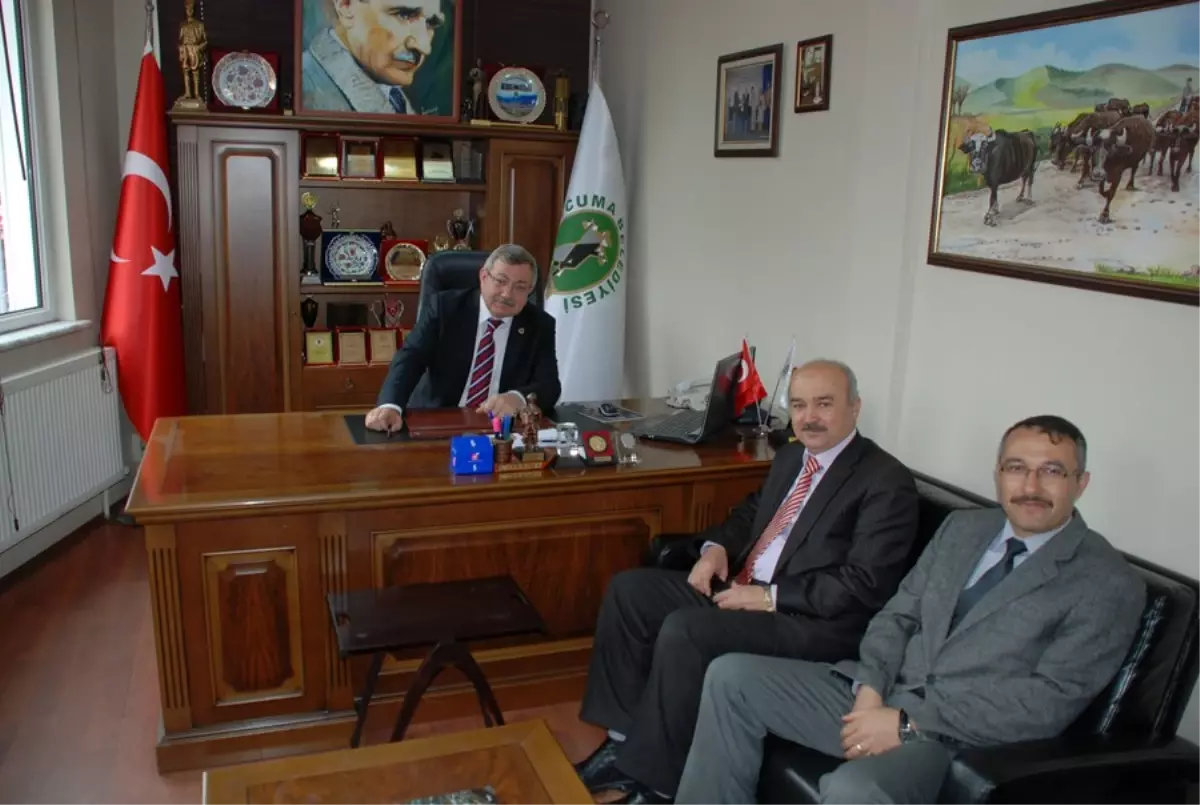 Çaycuma İlçe Milli Eğitim Müdüründen Gülşen\'e Ziyaret