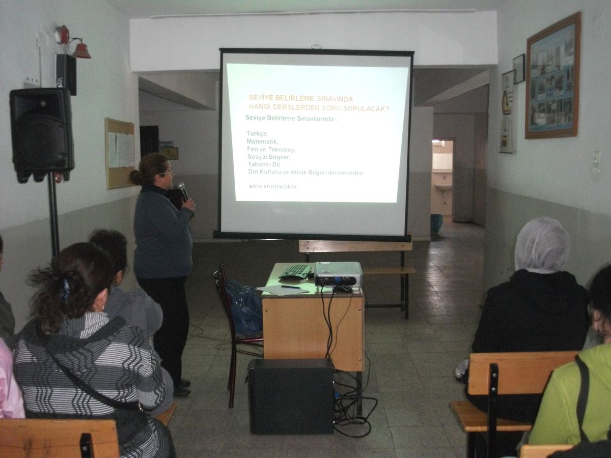 Filyos\'ta Veli Bilgilendirme Semineri Yapıldı