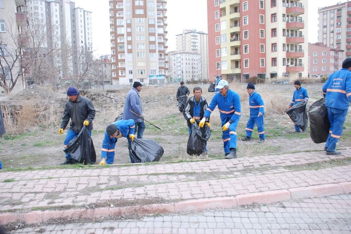 Melikgazi\'den Temizlik Kampanyası