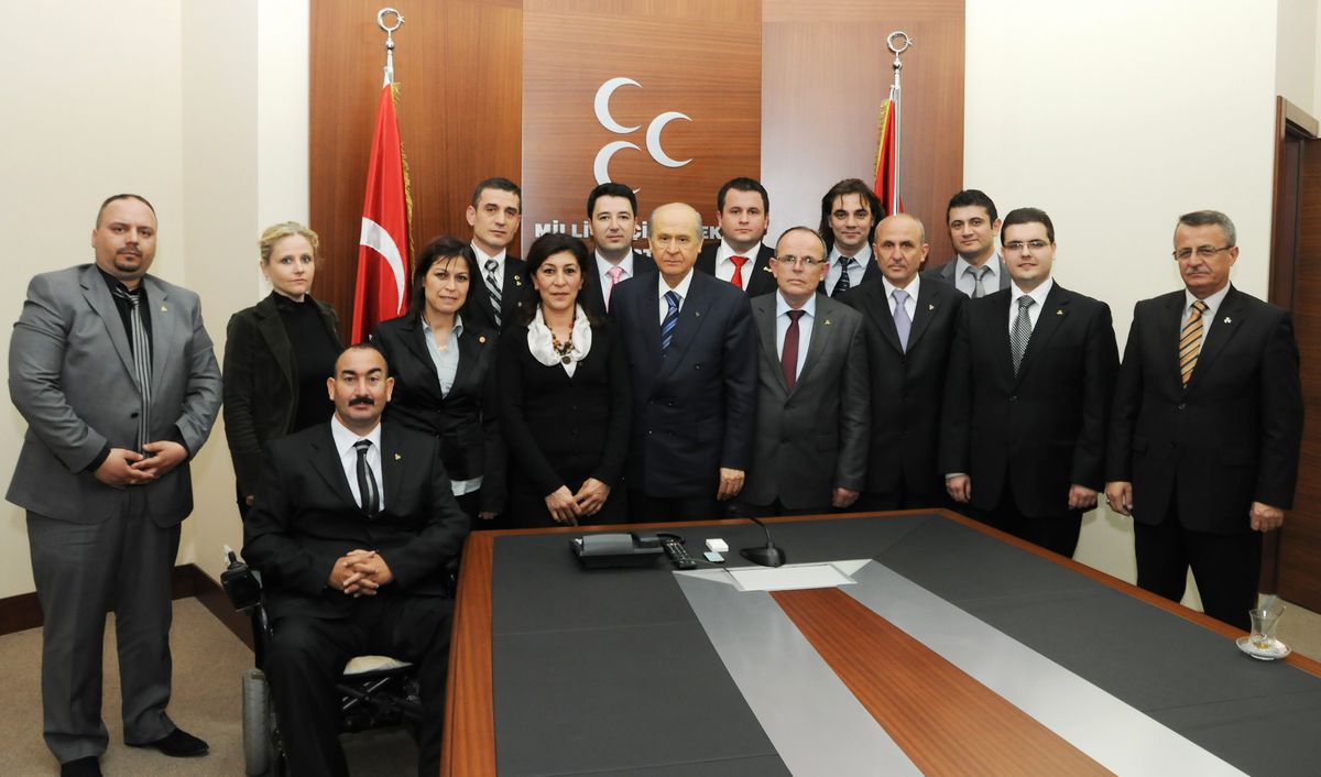 MHP Tekirdağ Teşkilatı\'ndan Bahçeli\'ye Ziyaret