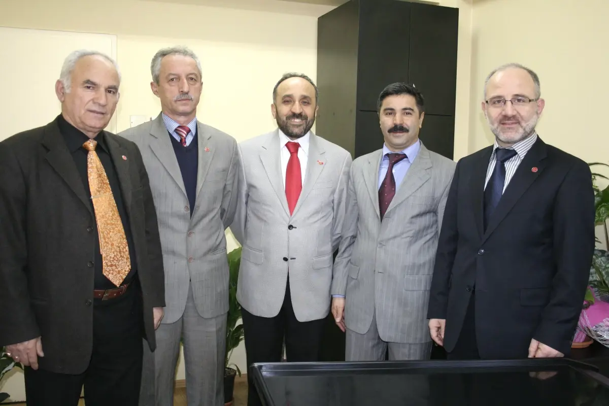 Saadet Partisi'nden, Milli Eğitim Müdürü Özbek'e Ziyaret