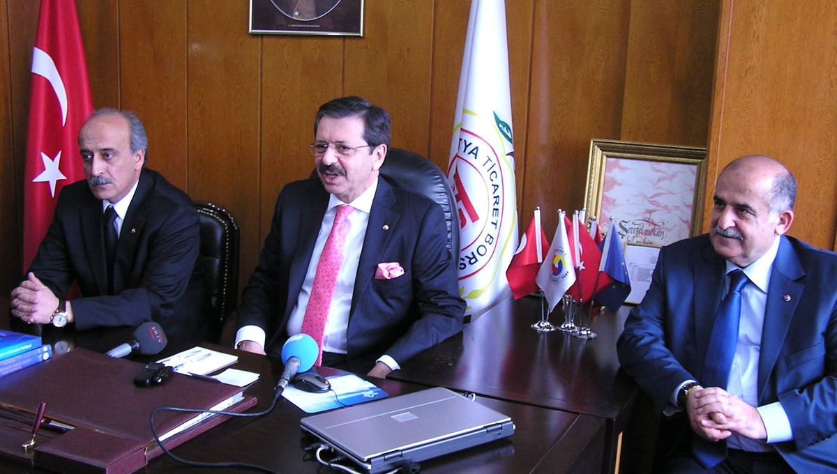 TOBB Başkanı Hisarcıklıoğlu, Malatya Ticaret Borsası\'nı Ziyaret Etti