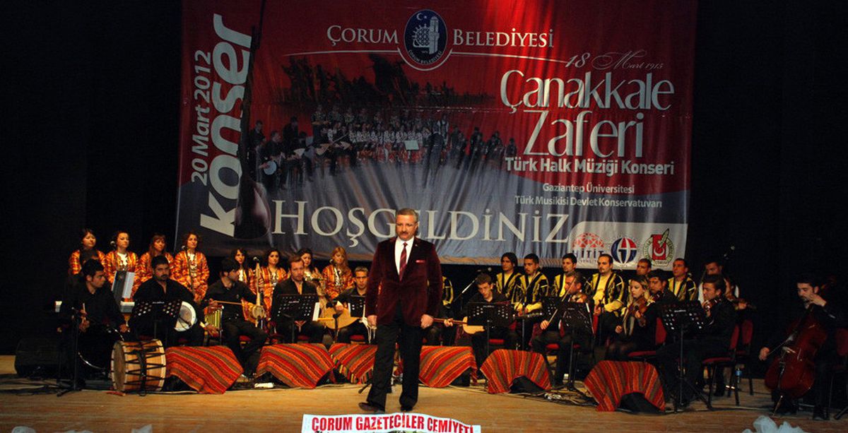 "Türkülerle Çanakkale Zaferi" Adlı Konser İlgi Gördü