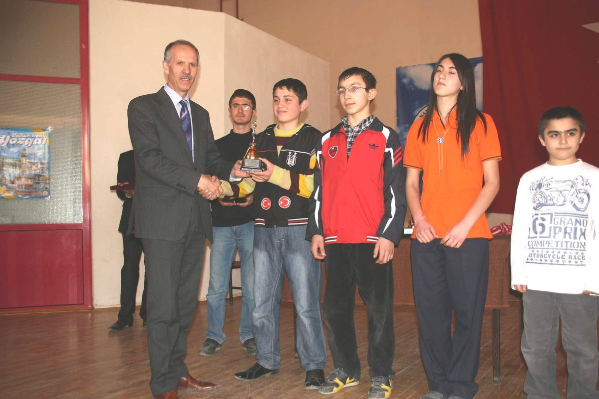Yozgat\'ta Okullar Arası Satranç Turnuvası Tamamlandı
