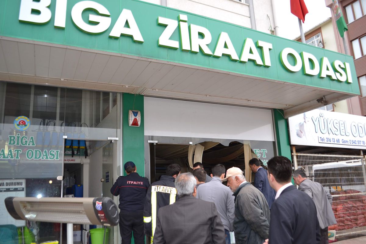 Biga \'Da Yangın Paniği