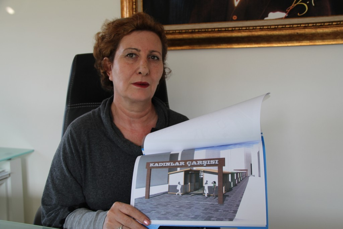 Egeli Kadınların "Kadınlar Çarşısı" Olacak