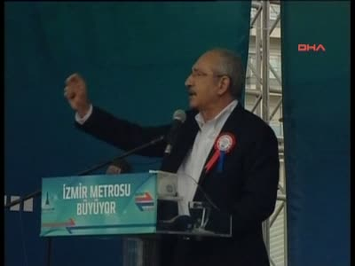 Kılıçdaroğlu, İzmir\'de Metro Açılışına Katıldı