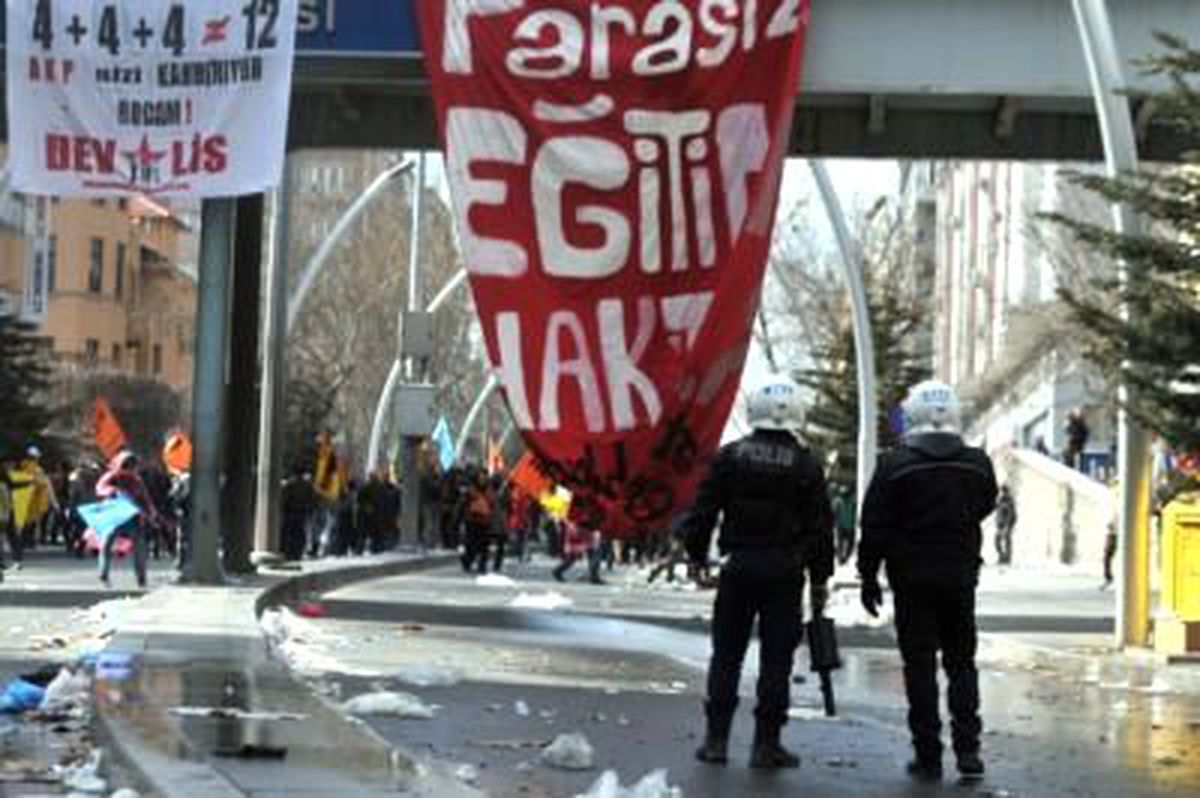 Kesk'in Ankara'daki Eylemi