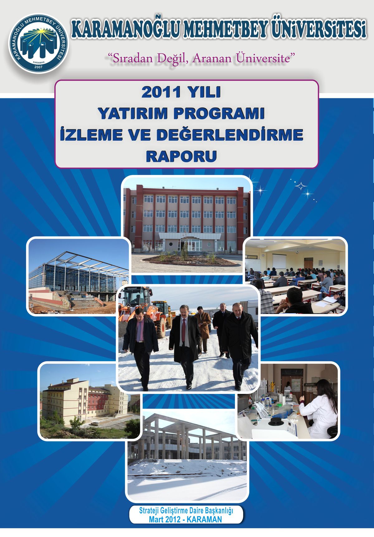Kmü Yatırım Programı İzleme Ve Değerlendirme Raporu Yayımlandı