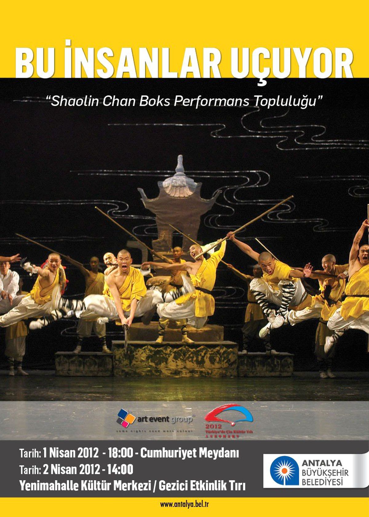 Shaolin Rahipleri Antalya\'da
