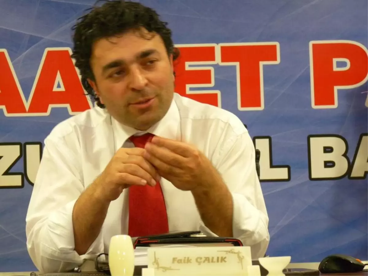 Sp Erzurum İl Başkanı Çalık\'tan AK Parti ve MHP\'ye Teşekkür