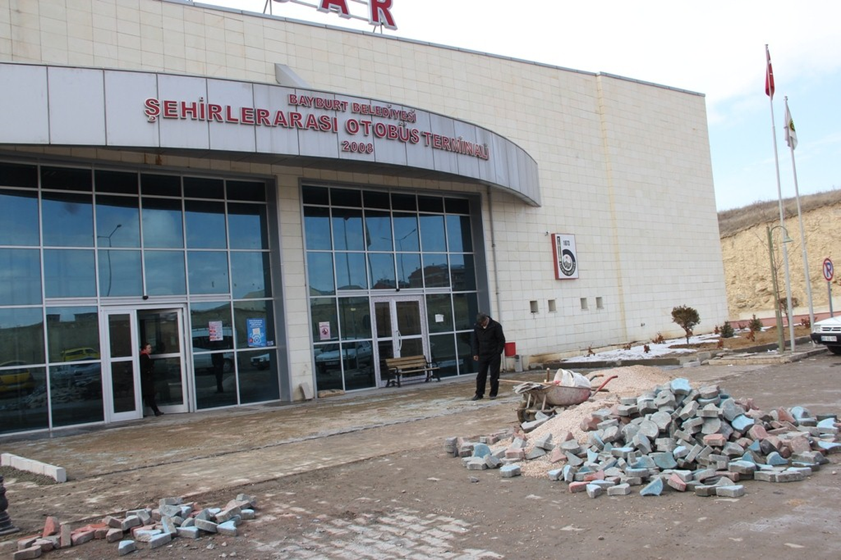 Terminalde Parke Onarım Çalışması Yapıldı