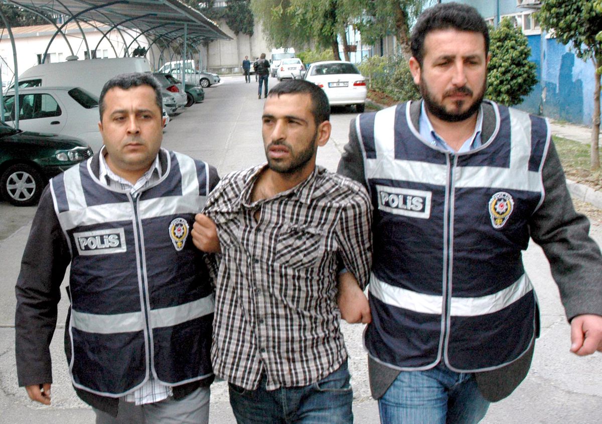 Bisikletle Polisten Kaçarken Yakalandı
