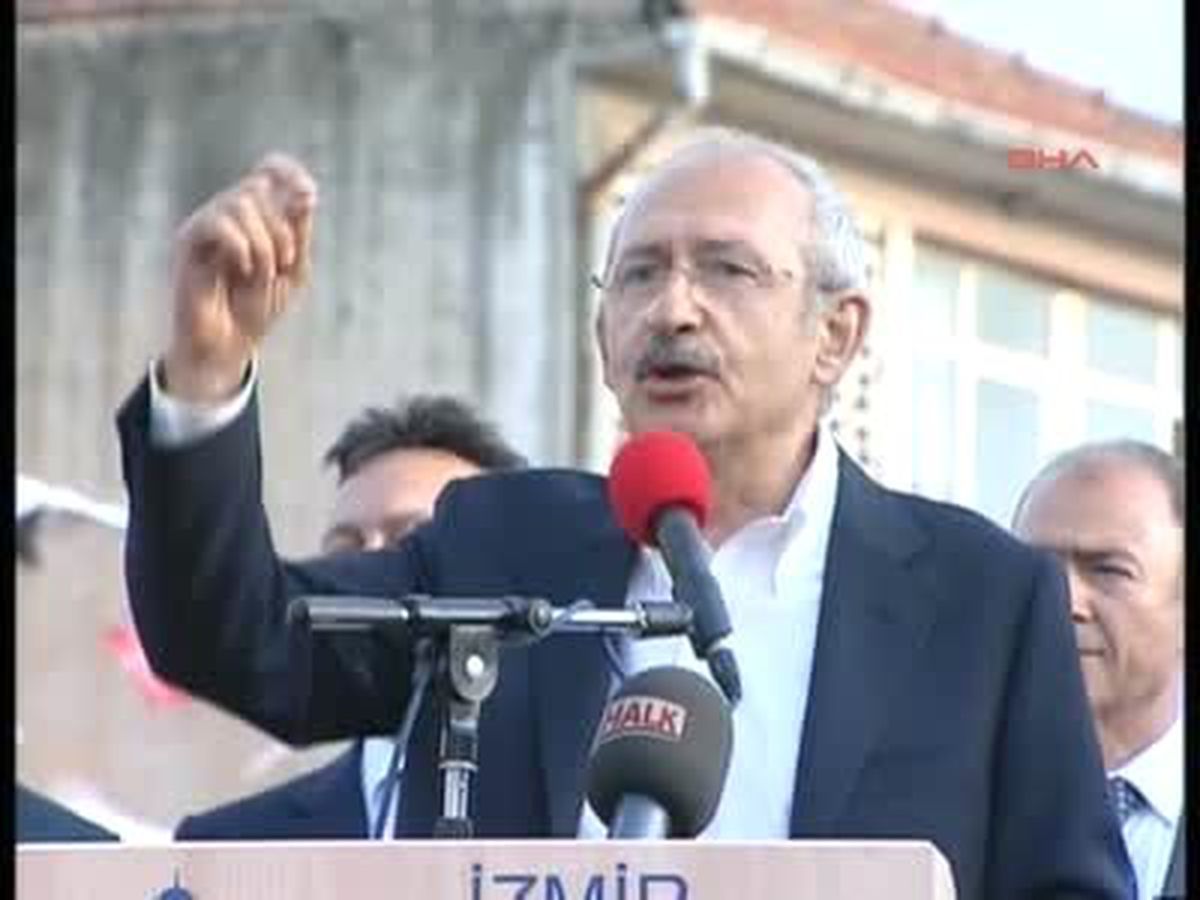 CHP Genel Başkanı Kılıçdaroğlu İzmir\'de