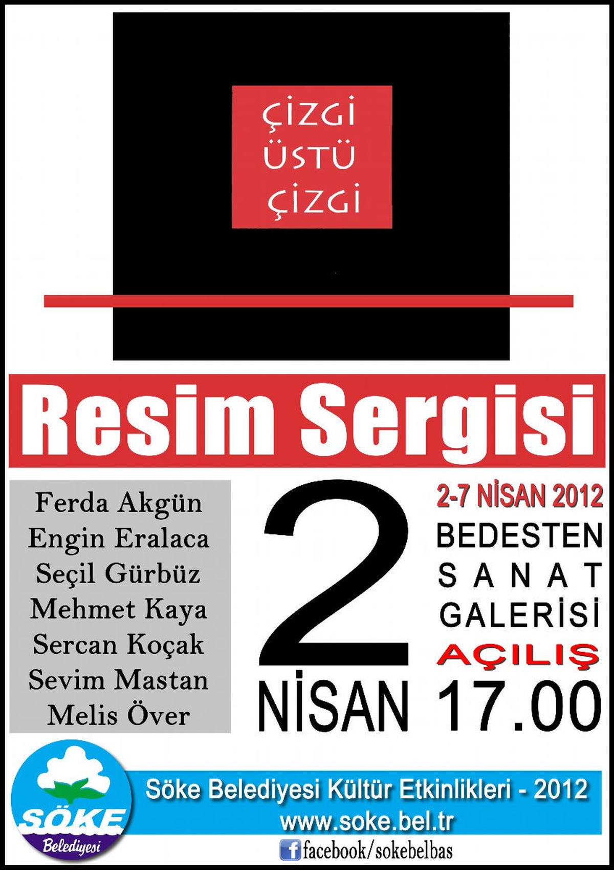 Çizgi Üstü Çizgi Resim Sergisi Pazartesi Açılıyor