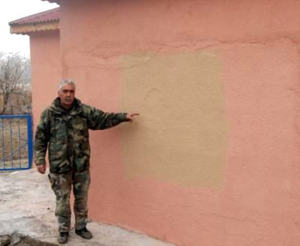 Erzincan'da 2 Evin Duvarına Yazı Yazıldığı İddiası