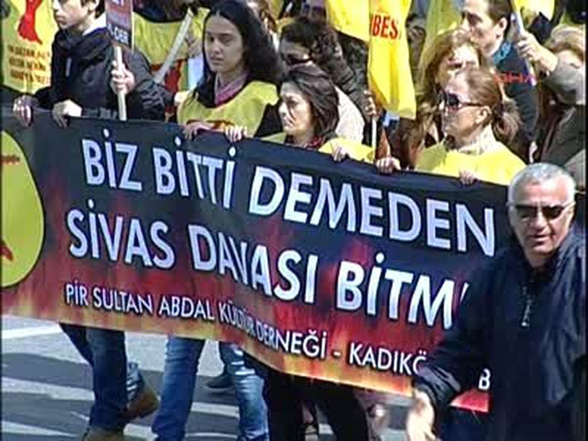 Kadıköy\'de Alevi Mitingi