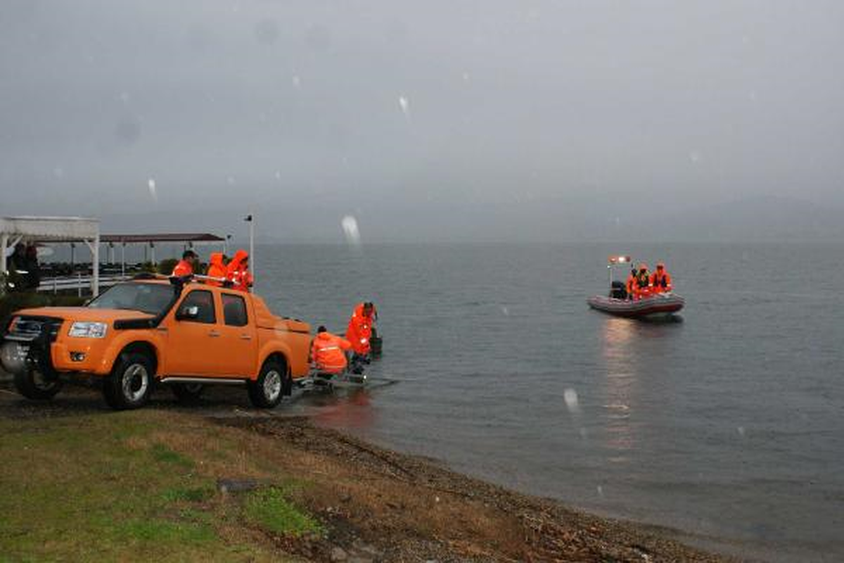 Kürek Federasyonu Görevlilerinin Gölde Mahsur Kaldığı Zannedildi