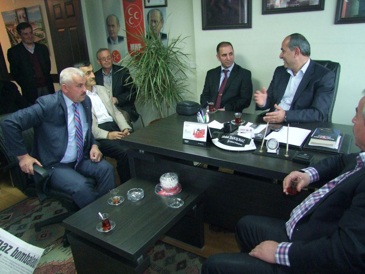 MHP Yığılca Teşkilatından Danışmaz\'a Ziyaret