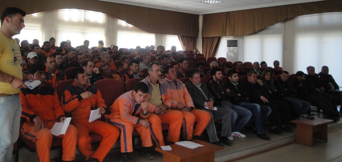 Ödemiş Belediyesi Çalışanlarına İş Güvenliği Semineri