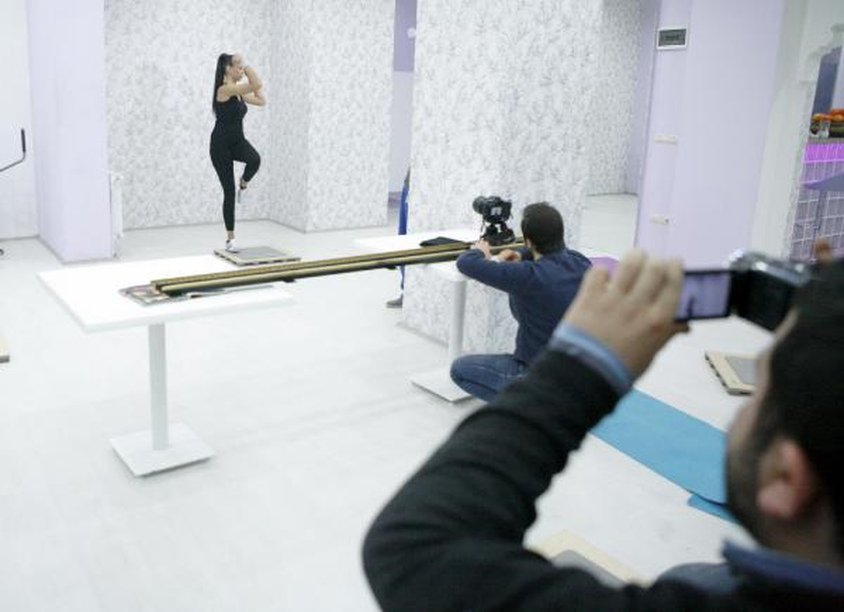Rize'de Duruşma Salonunda Reklam Filmi Çekimi