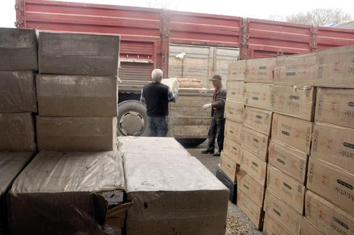 Saman Balyalarının Altında Kaçak Sigara