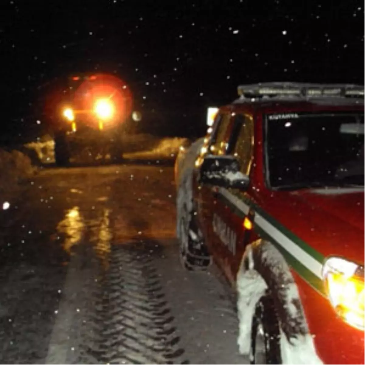 Tendürek Dağı'nda 20 Araç Tipi Yüzünden Mahsur Kaldı