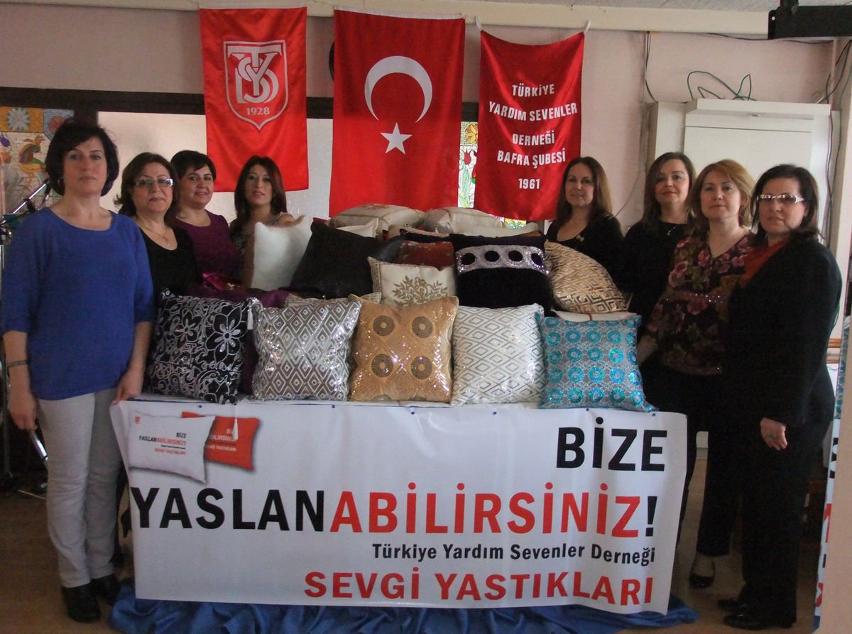 Yardım Sevenlerden "Bize Yaslanın" Kampanyası
