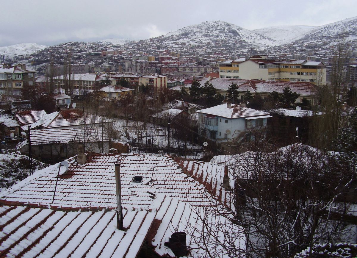 Yozgat Karla Uyandı