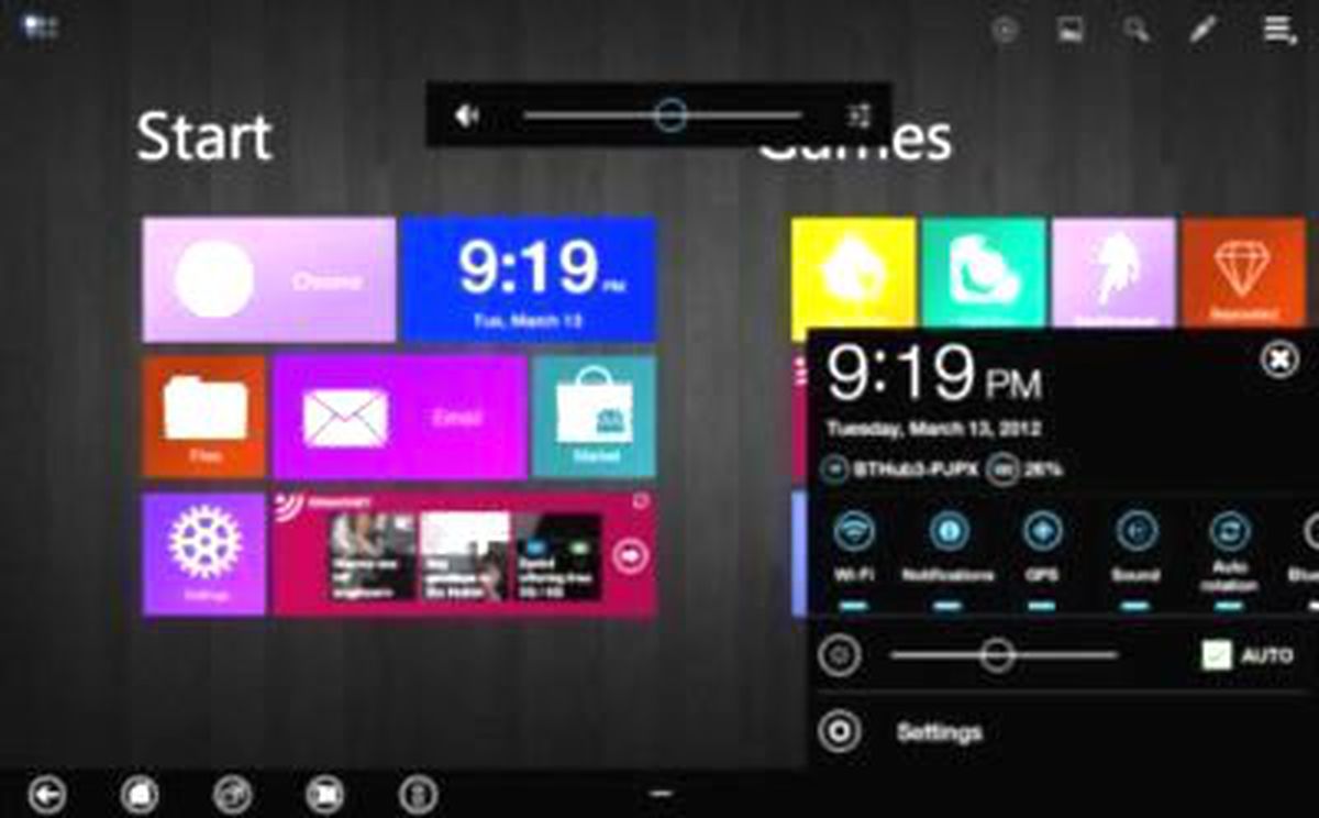 Android Tabletinizde Metro Arayüzünü Deneyin!