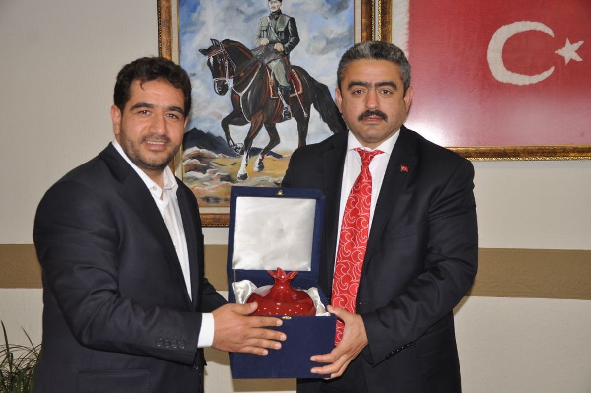 İlyas Ertemur\'dan Başkan Alıcık\'a Ziyaret
