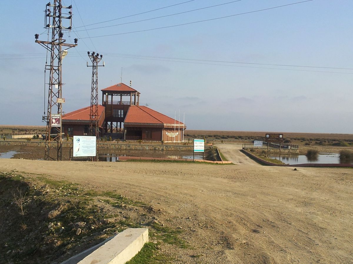 Kuş Cenneti'nin Yolları Yapılıyor