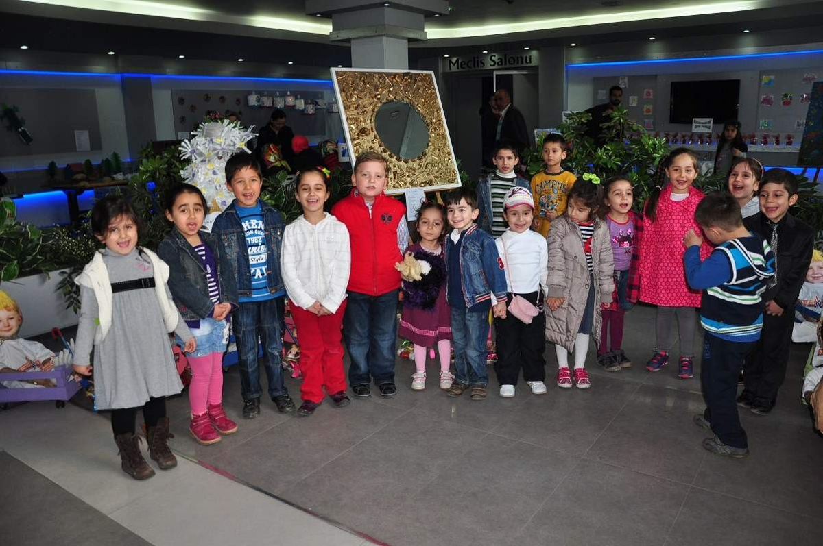 Şehzadeli Miniklerden Artık Materyal Çalışması