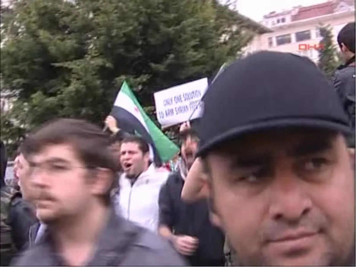 Suriye\'nin Dostları Konferansına Destek ve Protesto