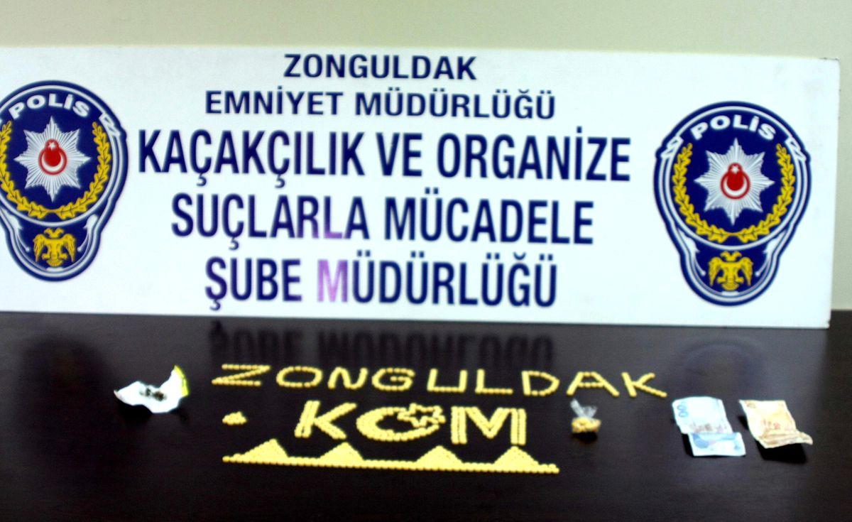 Zonguldak Polisinden Uyuşturucu Operasyonu