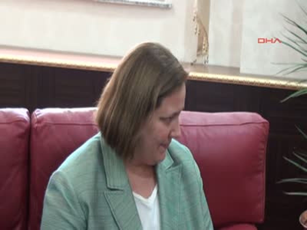 ABD\'li Konsolostan Şanlıurfa Valisi\'ne Ziyaret ABD\'nin Adana Konsolosu Daria Darnel, Şanlıurfa...