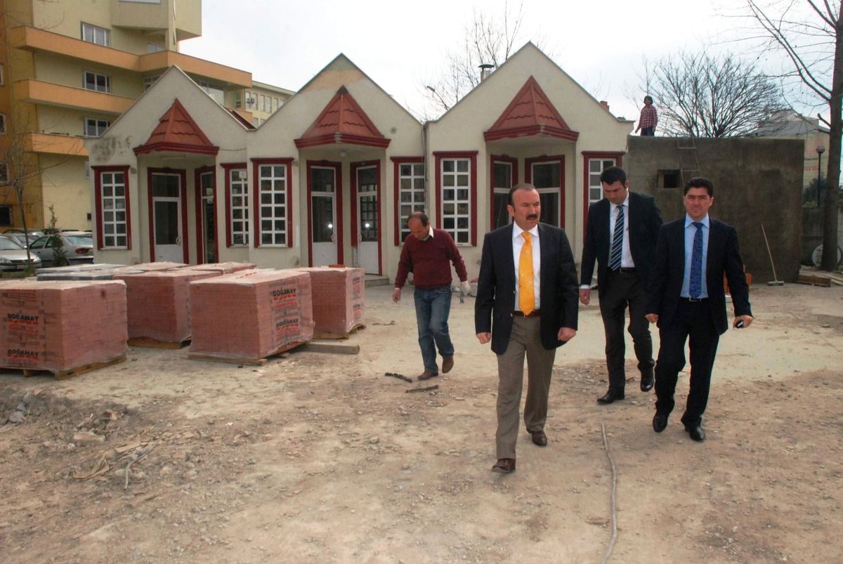 Adliye Parkı\'nda Çalışmalar Devam Ediyor