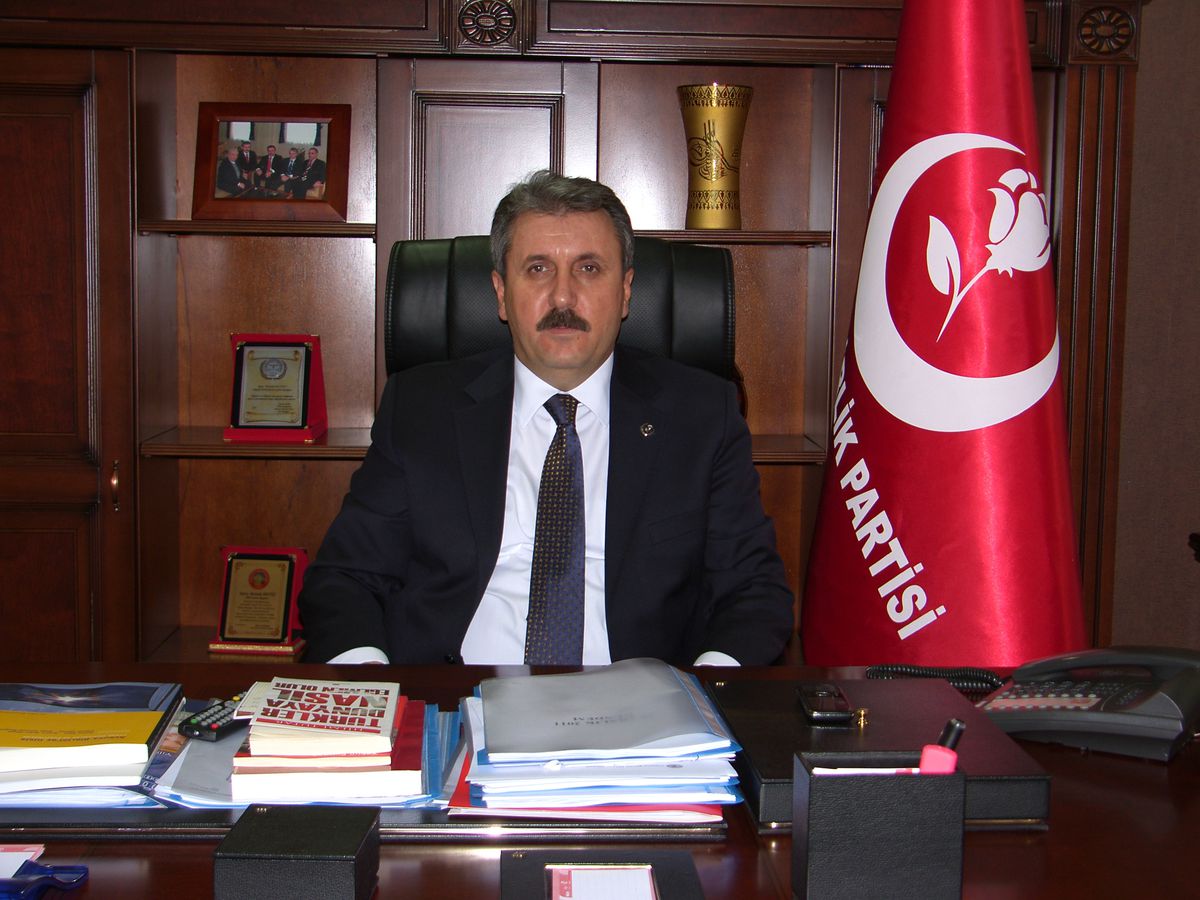 BBP Genel Başkanı Mustafa Destici Açıklaması