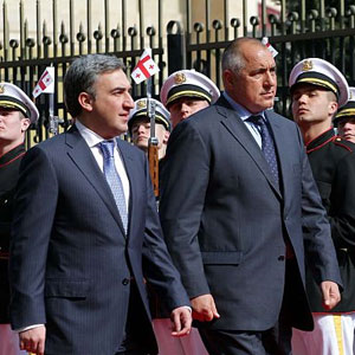 Bulgaristan Başbakanı Borisov, Gürcü Mevkidaşı Gilauri ile Görüştü