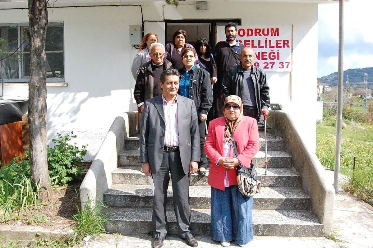 Engellilerden Kaymakam Gödekmerdan\'a Destek