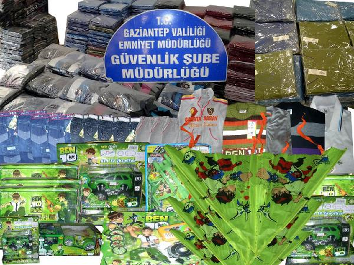 Gaziantep\'te 16 İşyerine Sahte Marka Baskını