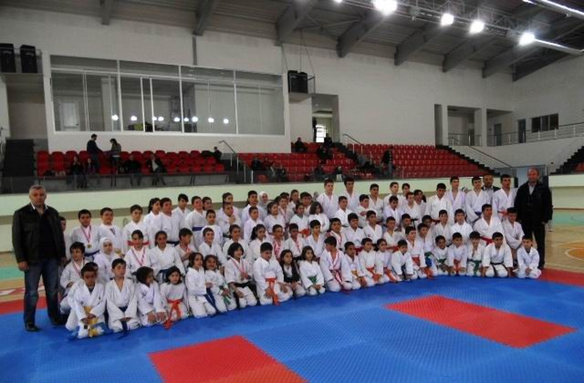 Karate İl Birinciliği Müsabakaları Yapıldı