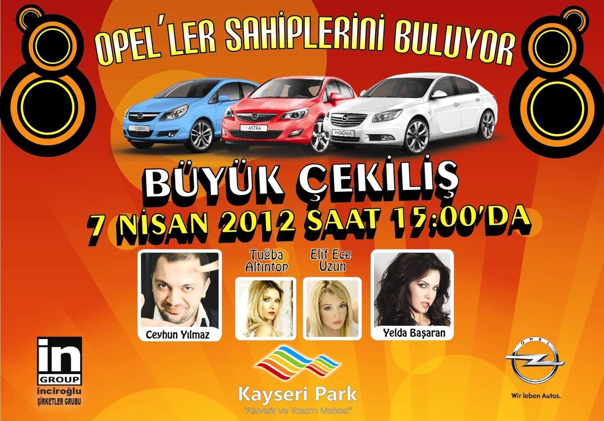 Kayseripark'a Ceyhun Yılmaz Geliyor